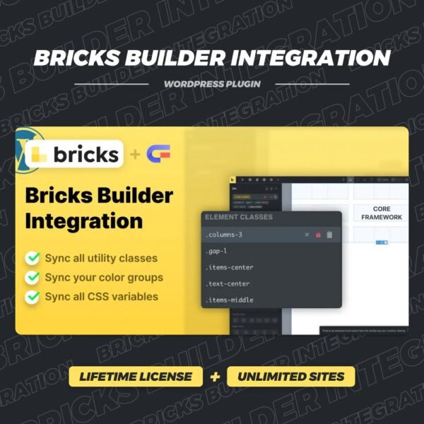 Core Framework Bricks Builder Integration