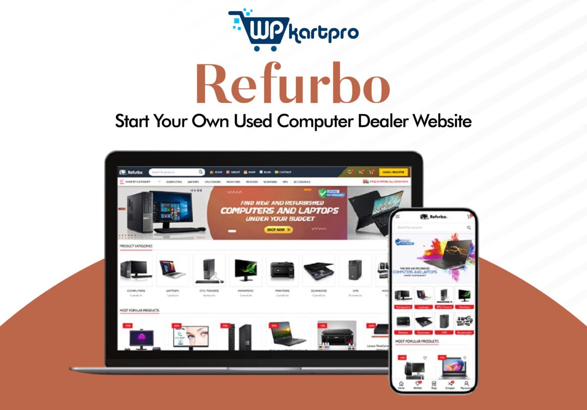 Refurbo - Used Computer Dealer Website