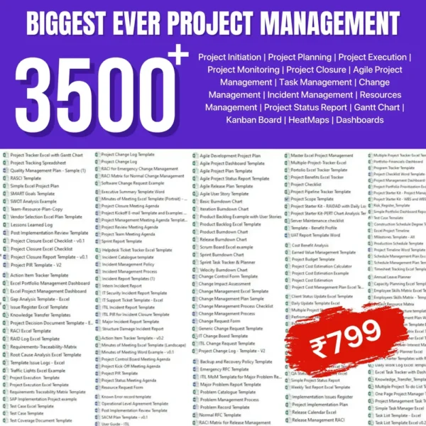 3500+ PROJECT MANAGEMENT TEMPLATES