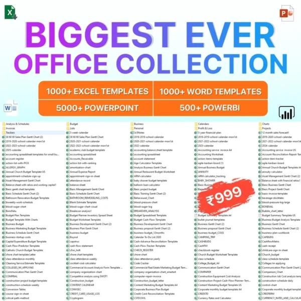 WORLD’S BIGGEST OFFICE COLLECTION