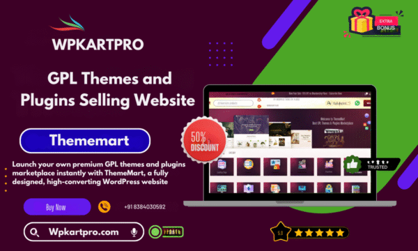ThemeMart – GPL Themes and Plugins Selling Website